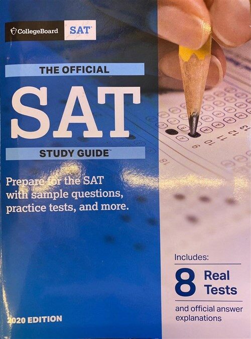 [중고] Official SAT Study Guide 2020 Edition (Paperback)