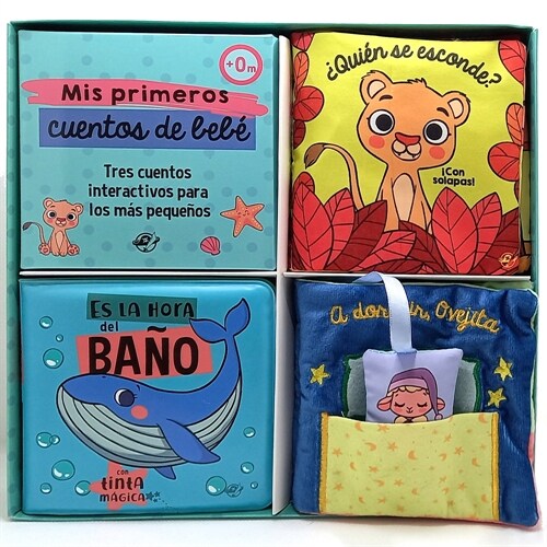 MIS Primeros Cuentos de Beb? Tres Cuentos Interactivos Para Los M? Peque?s Volume 4 (Board Books)