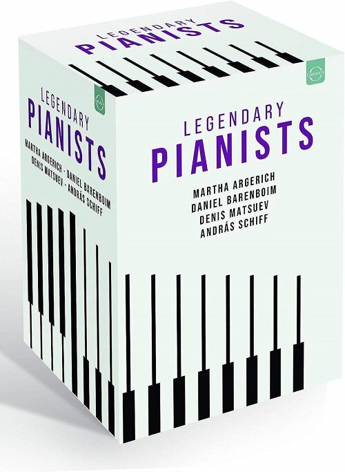 [수입] 전설이 된 피아니스트들 (8DVDs 한정발매)