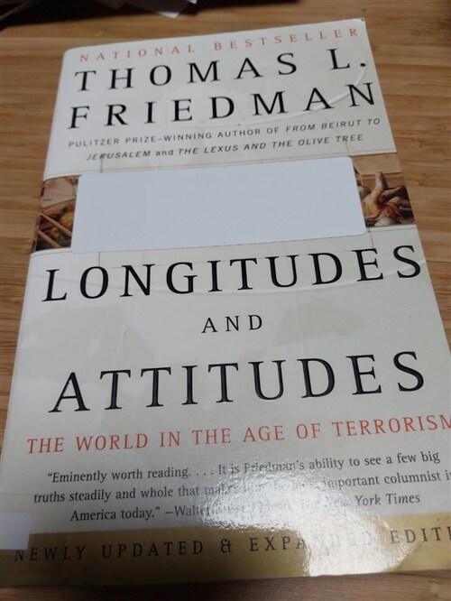 [중고] Longitudes and Attitudes: The World in the Age of Terrorism (Paperback, Updated & Expan)