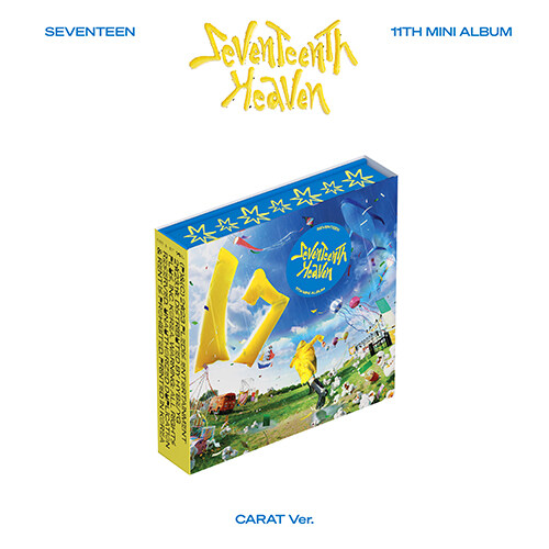 [중고] 세븐틴 - SEVENTEEN 11th Mini Album SEVENTEENTH HEAVEN Carat Ver. [랜덤발송]