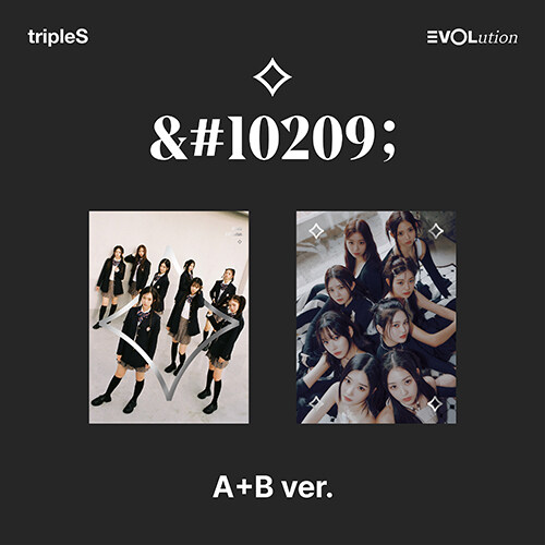 [중고] [세트] tripleS (트리플에스) 미니 [EVOLution ][A+B ver.]