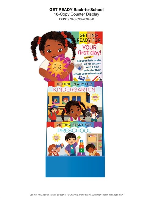 GET READY Back-to-School 10-Copy Counter Display (Trade-only Material)