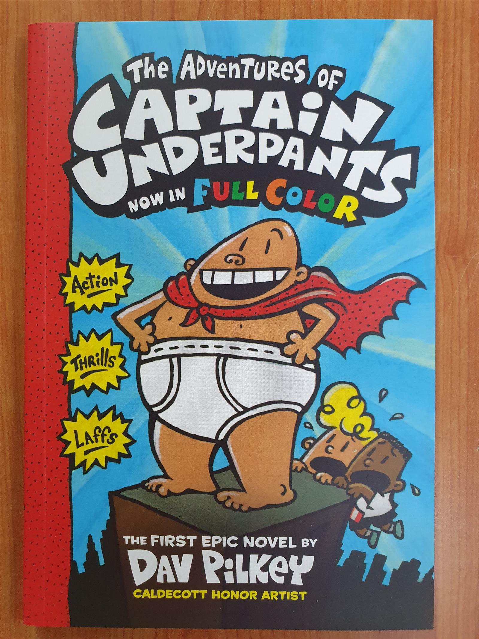 [중고] Captain Underpants #1 : The adventures of Captain Underpants (Paperback, Full Color Edition)