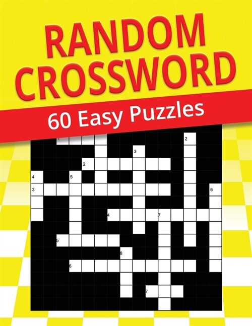 Random Crossword: 60 Easy Puzzles (Paperback)