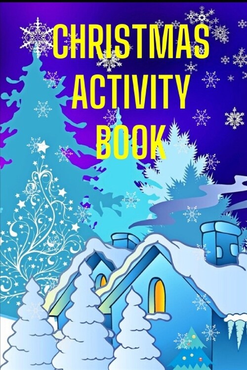 Christmas Activity Book: Merry Christmas (Paperback)