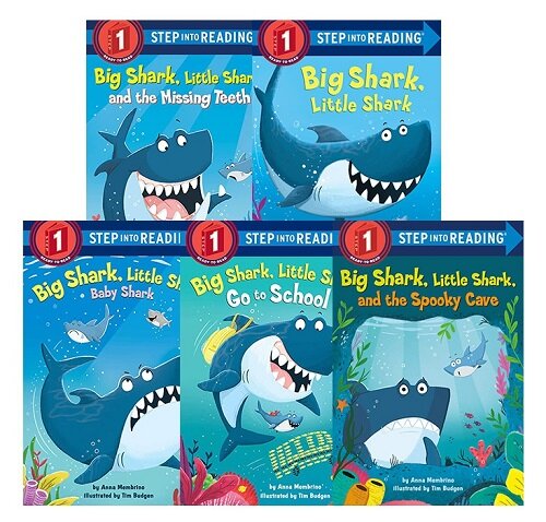 Step into Reading 1 : Big Shark, Little Shark 5종 세트 (Paperback 5권)