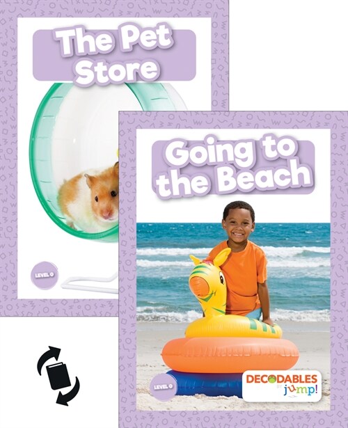Going to the Beach & the Pet Store (Library Binding)