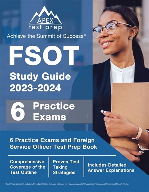 [중고] FSOT Study Guide 2023-2024: 6 Practice Exams and Foreign Service Officer Test Prep Book [Includes Detailed Answer Explanations] (Paperback)