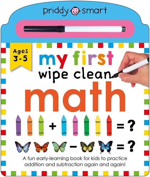 My First Wipe Clean: Math (Board Books)