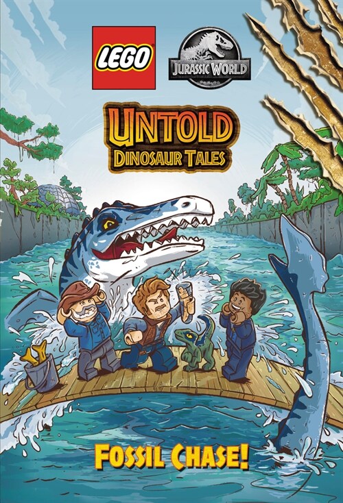 Untold Dinosaur Tales #3: Fossil Chase! (Lego Jurassic World) (Paperback)