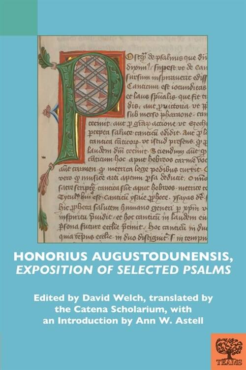 Honorius Augustodunensis, Exposition of Selected Psalms (Paperback)