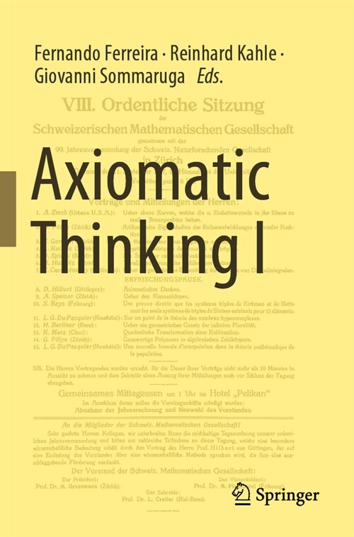 Axiomatic Thinking I (Paperback, 2022)