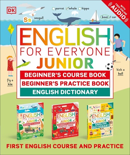 English for Everyone Junior Beginners Course Boxset (Paperback)