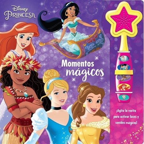 Starlight Magic Wand Mini Deluxe Book Spanish Disney Princess (Board Books)