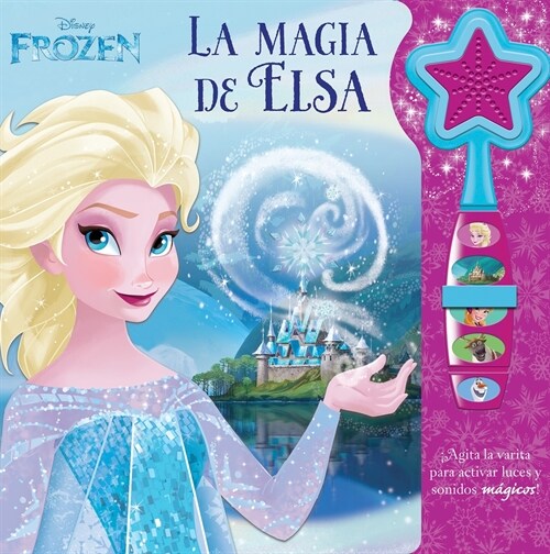 Starlight Magic Wand Mini Deluxe Book Spanish Disney Frozen (Board Books)