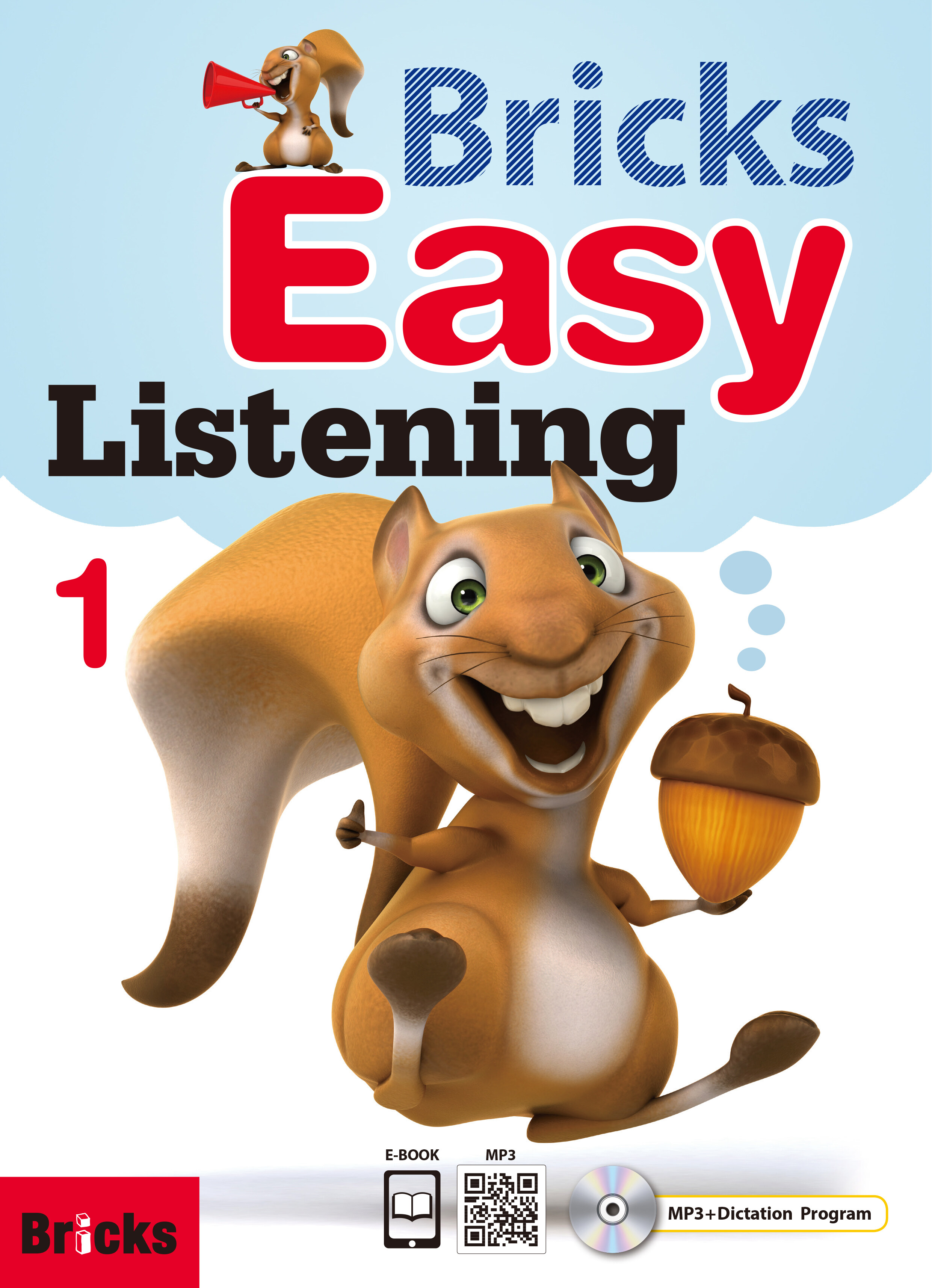 [중고] Bricks Easy Listening 1 (Student Book + Workbook + MP3, Dictation Program C)