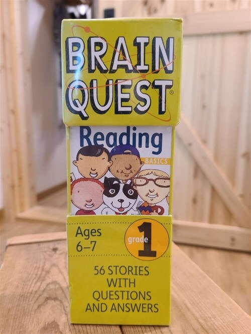 [중고] Brain Quest 1st Grade Reading Q&A Cards: 750 Questions and Answers to Challenge the Mind. Curriculum-Based! Teacher-Approved! (Paperback, 2, Revised)