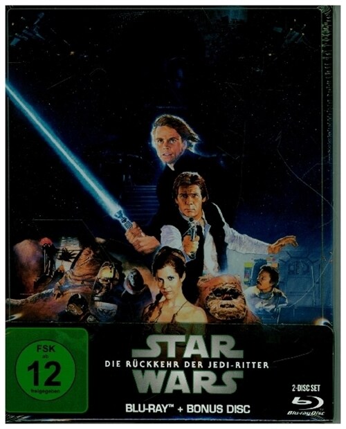 Star Wars Episode 6, Die Ruckkehr der Jedi-Ritter, 2 Blu-ray (Steelbook Edition) (Blu-ray)
