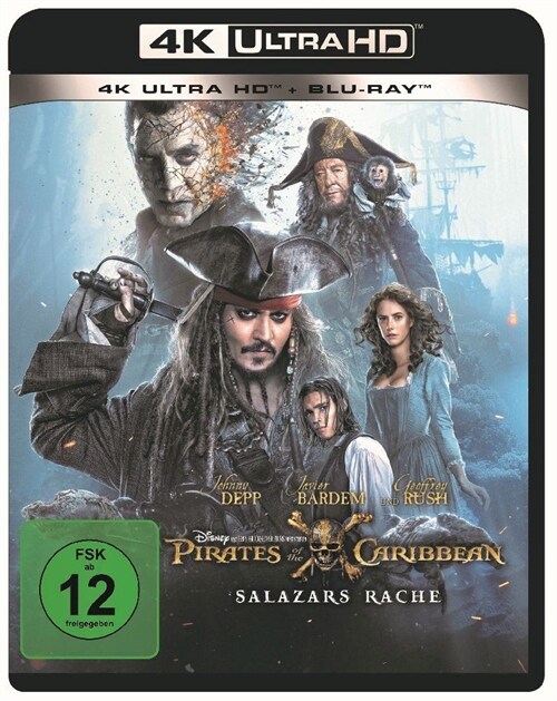 Pirates of the Caribbean: Salazars Rache, 1 4K UHD-Blu-ray + 1 Blu-ray (Blu-ray)