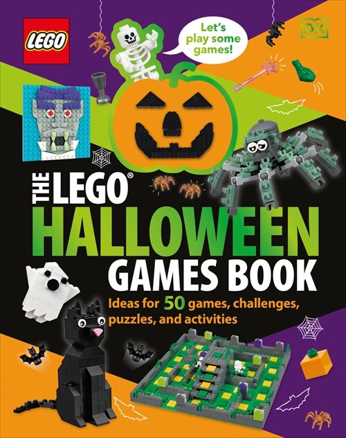 The Lego Halloween Games Book: Ideas for 50 Games, Challenges, Puzzles, and Activities (Library Binding)