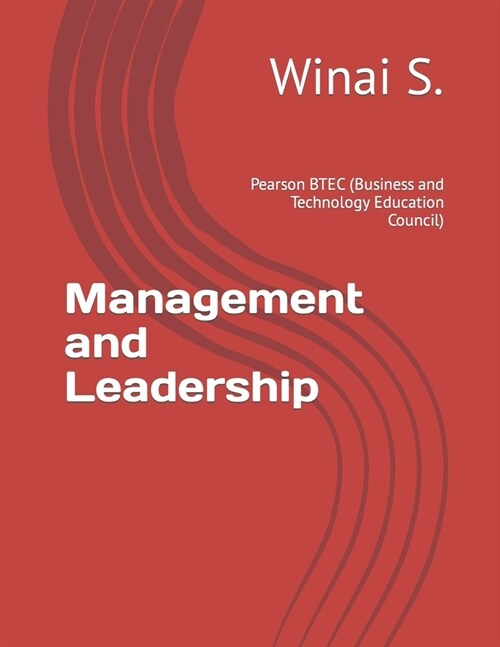 Management and Leadership: Pearson BTEC (Business and Technology Education Council) (Paperback)