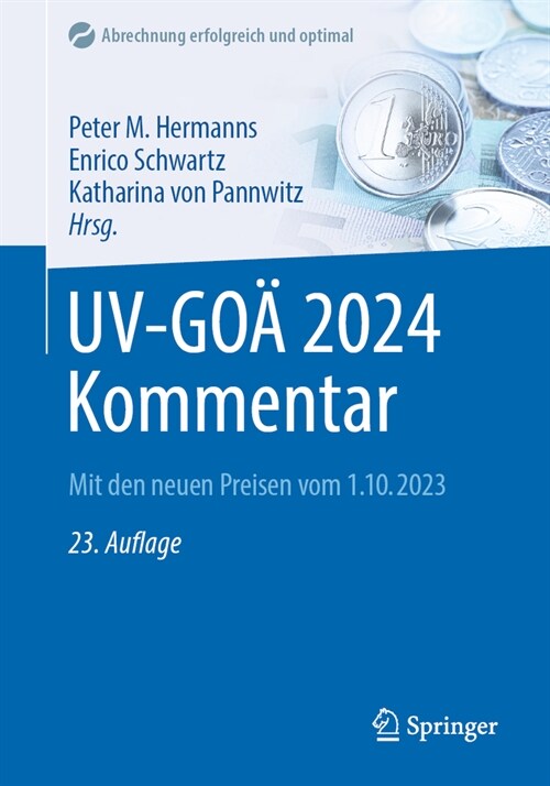 Uv-Go?2024 Kommentar: Mit Den Neuen Preisen Vom 1.10.2023 (Paperback, 23, 23., Vollst.Ub.)