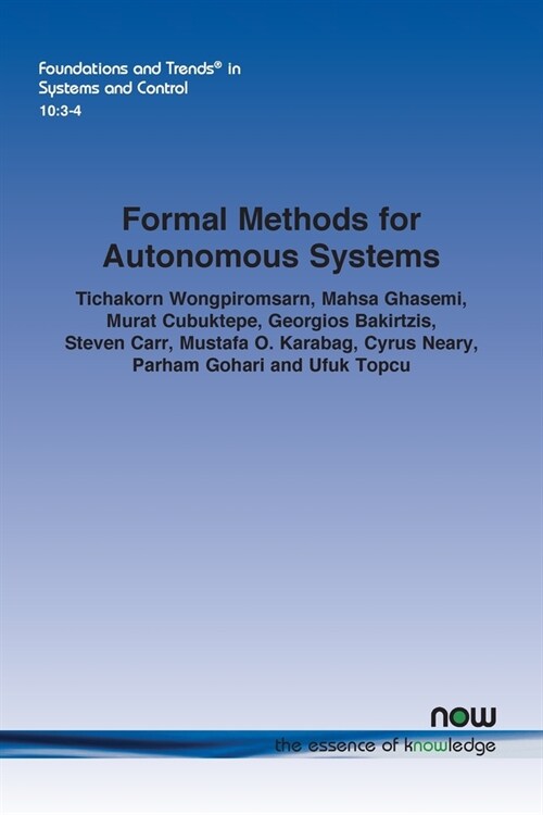 Formal Methods for Autonomous Systems (Paperback)