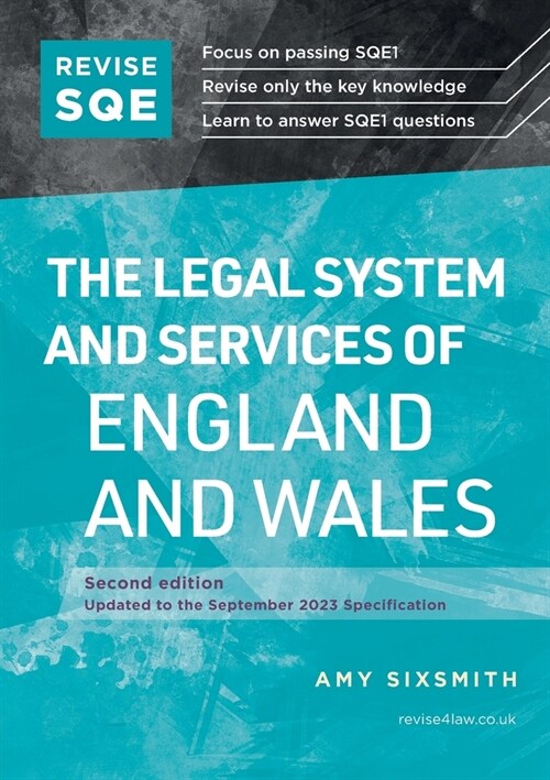 Revise SQE The Legal System and Services of England and Wales : SQE1 Revision Guide 2nd ed (Paperback, 2 Revised edition)