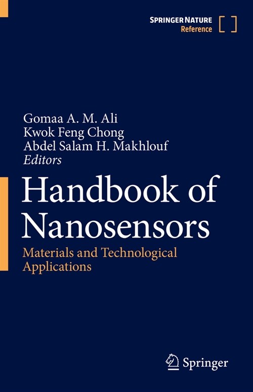 Handbook of Nanosensors: Materials and Technological Applications (Hardcover, 2024)