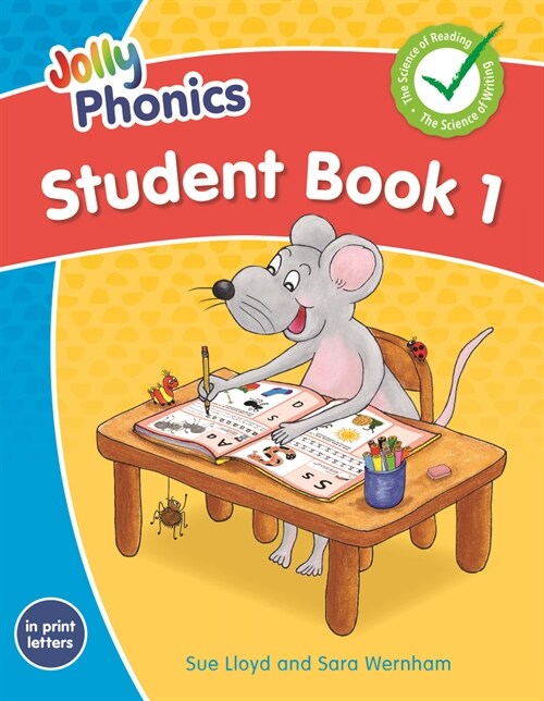 Jolly Phonics Student Book 1: In Print Letters (American English Edition) (Paperback)