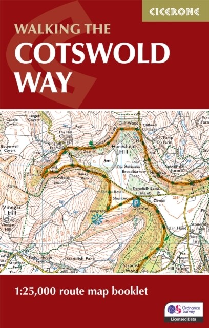 The Cotswold Way Map Booklet : 1:25,000 OS Route Mapping (Paperback, 2 Revised edition)