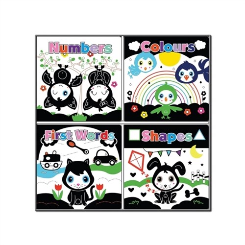 My First Black & White Baby Books (Board Book)