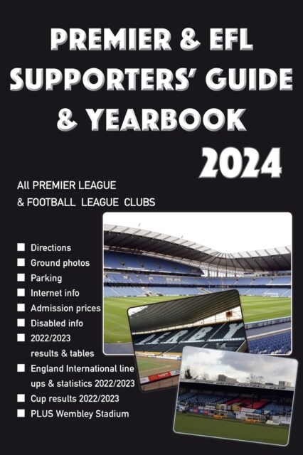 Premier & EFL Supporters Guide & Yearbook 2024 (Paperback)