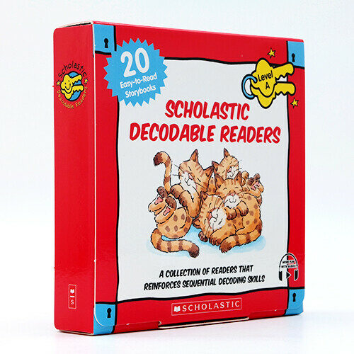 Scholastic Decodable Readers Box Set Level A (Storyplus QR 포함) (Paperback 20권, 미국판)
