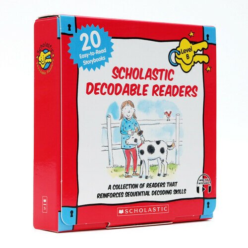 Scholastic Decodable Readers Box Set Level B (Storyplus QR 포함) (Paperback 20권, 미국판)