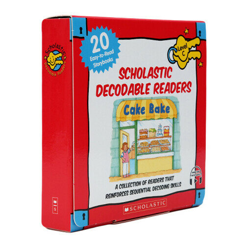 Scholastic Decodable Readers Box Set Level C (Storyplus QR 포함) (Paperback 20권, 미국판)