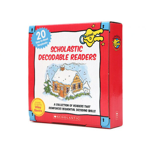 Scholastic Decodable Readers Box Set Level D (Paperback 20권 + CD 2 장, 미국판)
