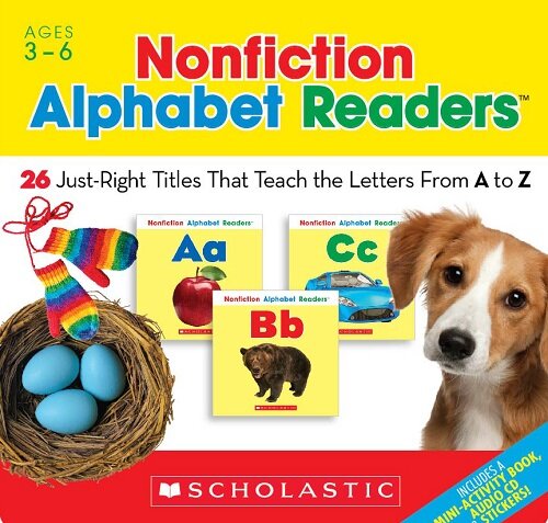 Nonfiction Alphabet Readers Parent Pack (with CD) (Paperback 26권, 미국판)