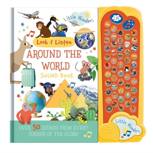 LITTLE WONDERS LOOK & FIND SOUND BOOK - AROUND THE WORLD (Hardcover)