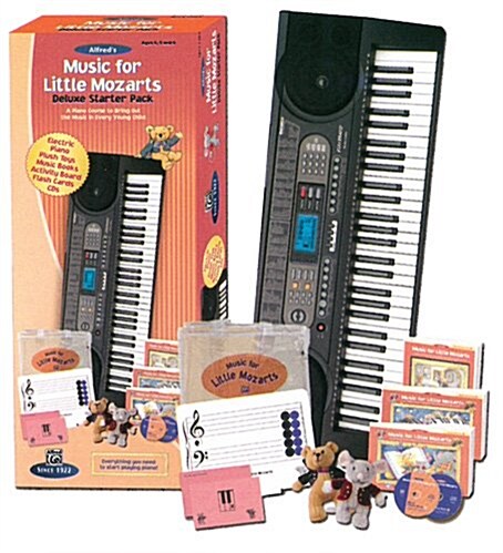 Music for Little Mozarts -- Deluxe Starter Pack: A Piano Course to Bring Out the Music in Every Young Child, Starter Pack (Paperback)