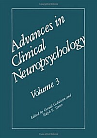 Advances in Clinical Neuropsychology: Volume 3 (Paperback, Softcover Repri)