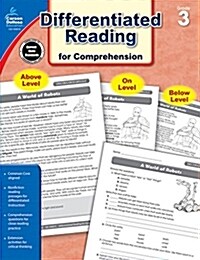 Common Core Differentiated Reading for Comprehension, Grade 3 (Paperback)