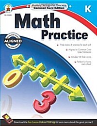 Math Practice, Kindergarten (Paperback, Common Core)