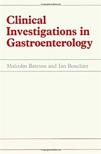 Clinical Investigations in Gastroenterology (Paperback, Softcover Repri)
