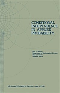 Conditional Independence in Applied Probability (Paperback, 1979)