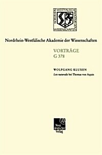 Lex Naturalis Bei Thomas Von Aquin (Paperback)