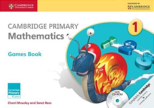 Cambridge Primary Mathematics Stage 1 Games Book with CD-ROM (Multiple-component retail product, part(s) enclose)