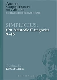 Simplicius: On Aristotle Categories 9-15 (Paperback)