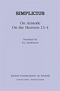 Simplicius: On Aristotle on the Heavens 1.1-4 (Paperback)